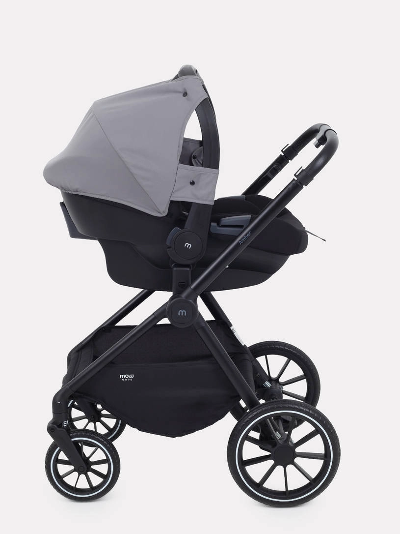 Коляска 3 в 1 Mowbaby Amber Grey