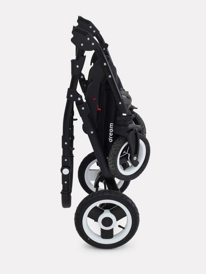 Коляска 3 в 1 Rant Dream 07 серый-желтый