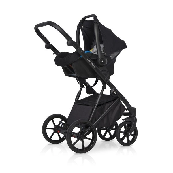 Коляска 3 в 1 Riko Nano Pro 03 Pearl Pink светло-розовый