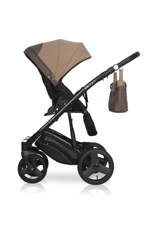 Коляска 2 в 1 Riko Basic Aicon 10 бежево-коричневый