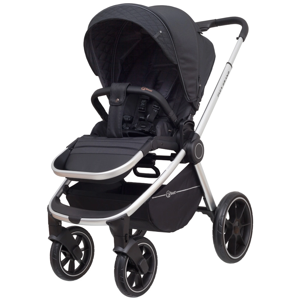 Коляска 3 в 1 Rant Flex Grand Midnight Black черный