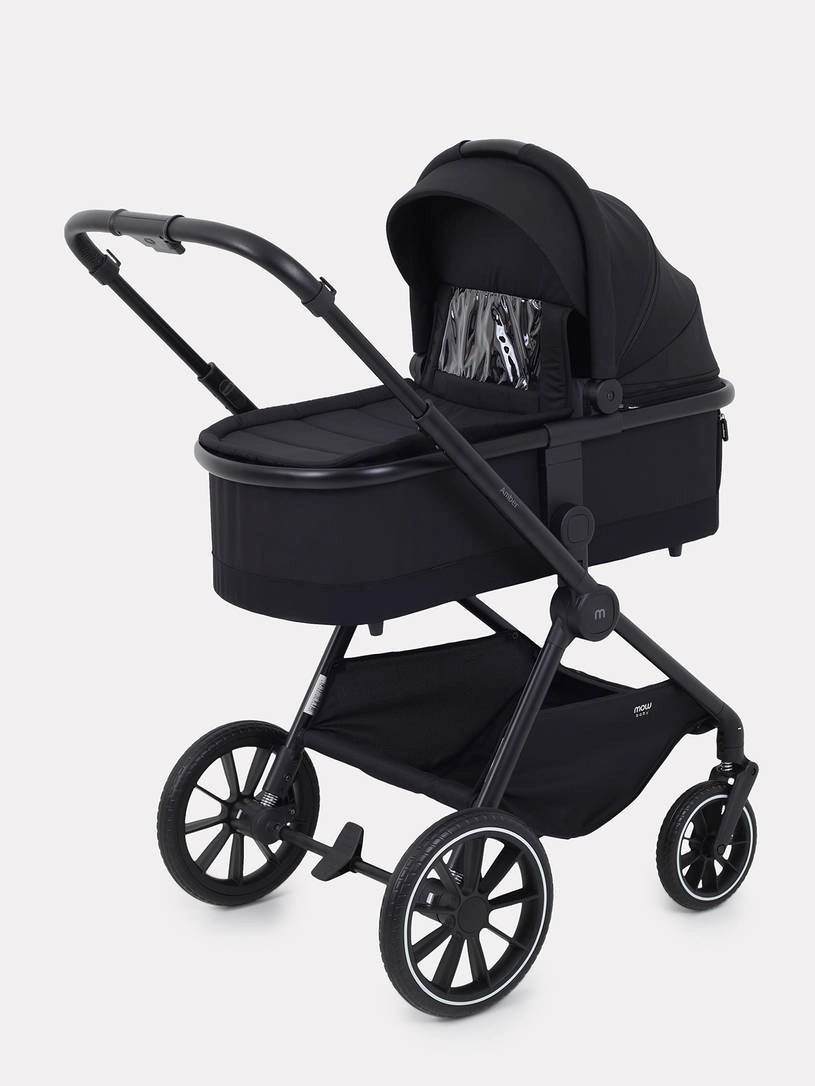 Коляска 3 в 1 Mowbaby Amber Black