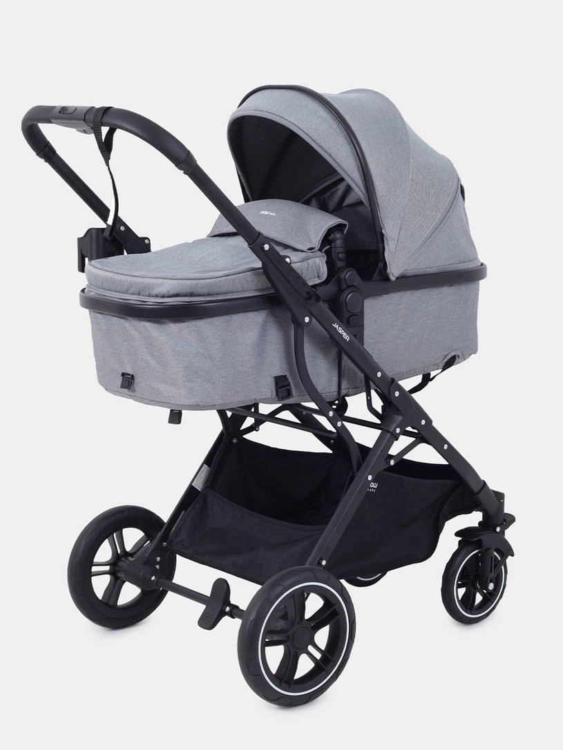 Коляска-трансформер 3 в 1 Mowbaby Jasper Grey