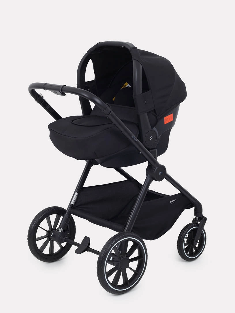 Коляска 3 в 1 Mowbaby Amber Black