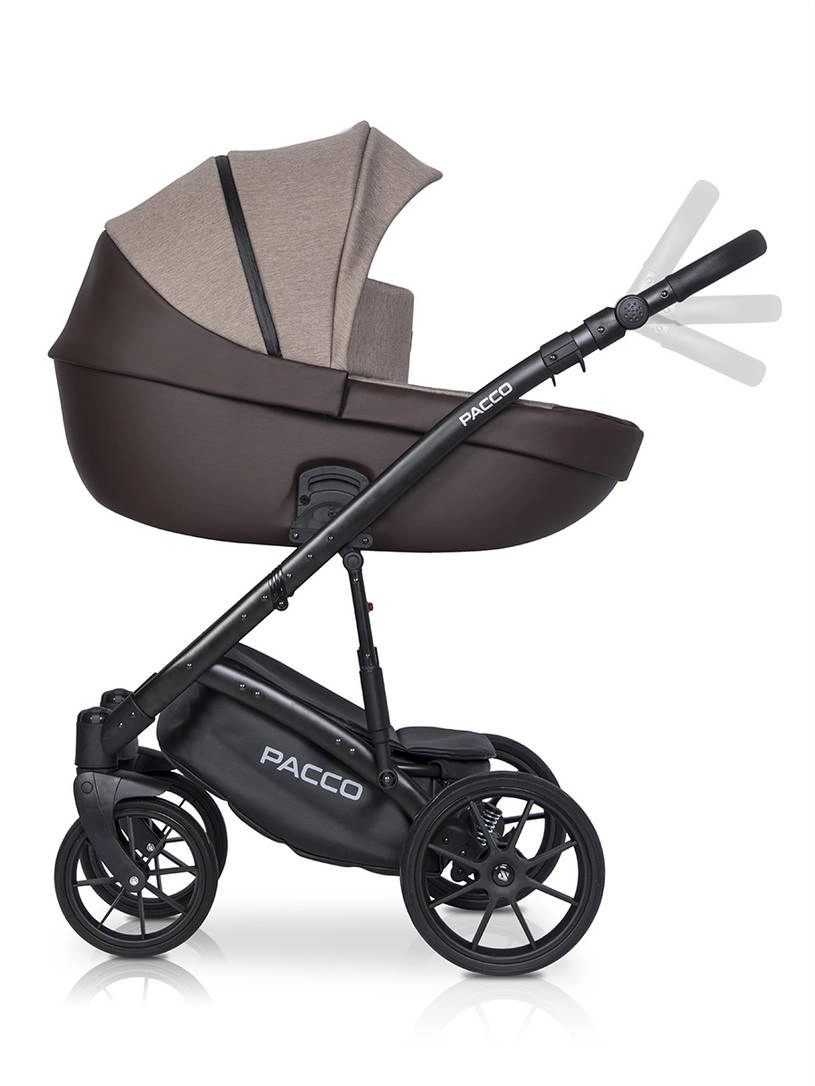 Коляска 2 в 1 RIKO BASIC PACCO 07 Mokka