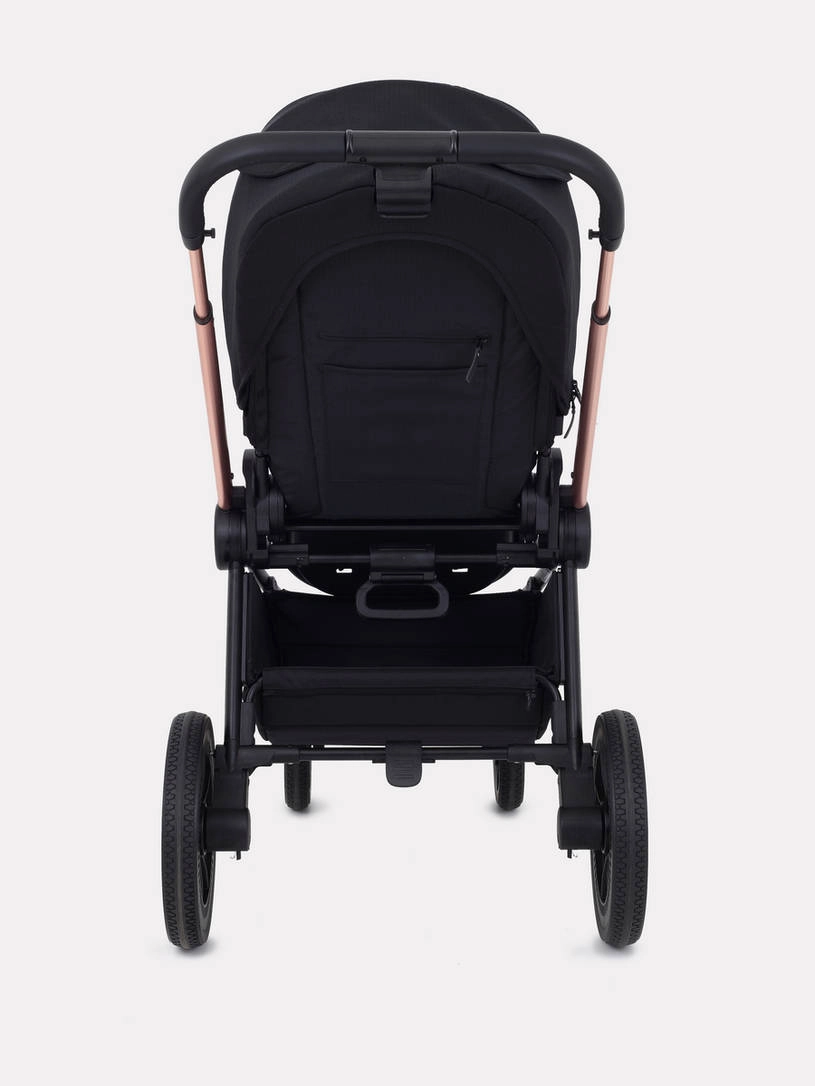 Коляска 2 в 1 MOWBaby ZOOM PU RA086 Gold Black