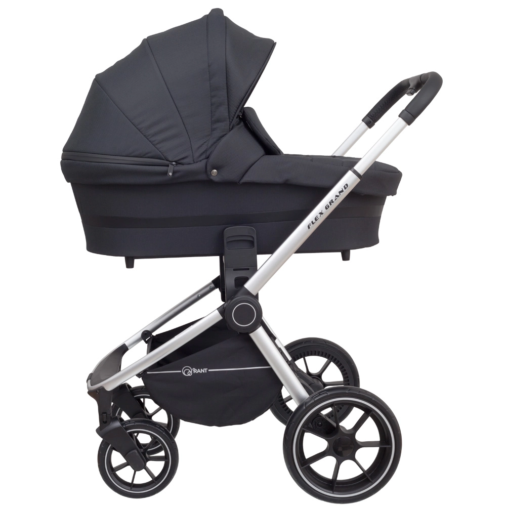 Коляска 3 в 1 Rant Flex Grand Midnight Black черный
