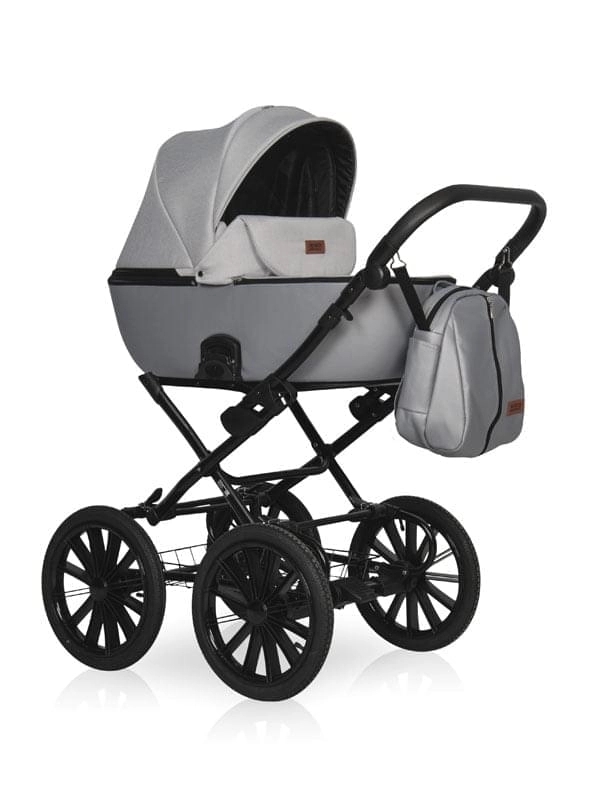 Коляска 2 в 1 Riko Basic Ozon Shine Prestige 03 серый