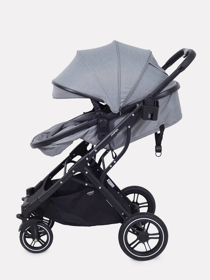 Коляска-трансформер 3 в 1 Mowbaby Jasper Grey