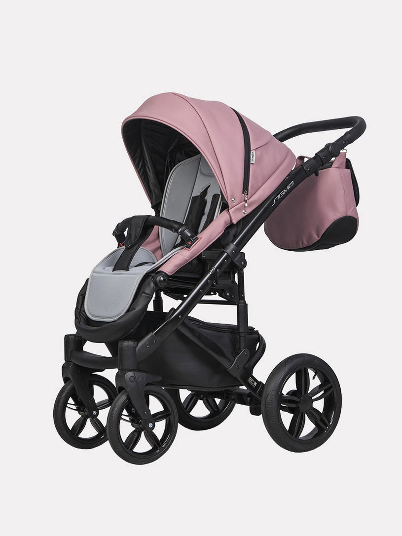 Коляска 2 в 1 Riko Sigma Pro Energy pink