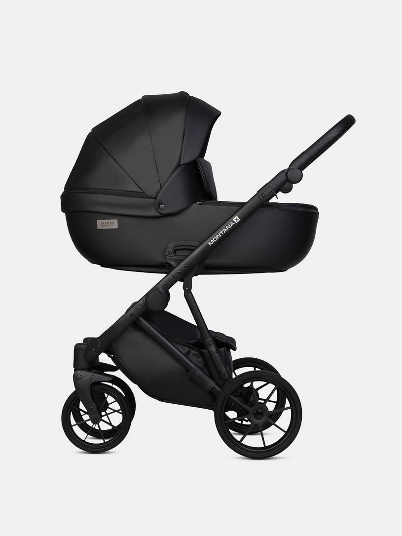 Коляска 2 в 1 Riko Basic Montana Ecco X 12 Black