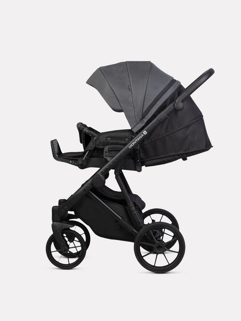 Коляска 3 в 1 Riko Basic Montana X 53 Dark grey