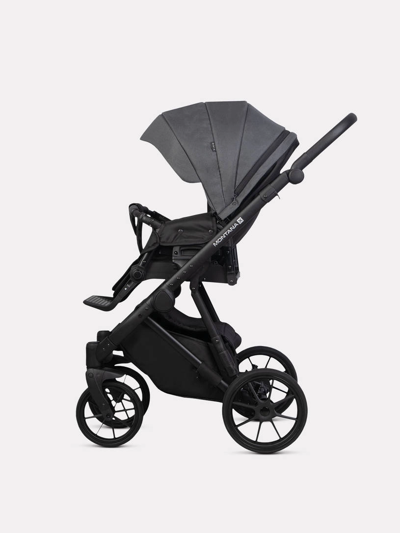 Коляска 2 в 1 Riko Basic Montana X 53 Dark grey