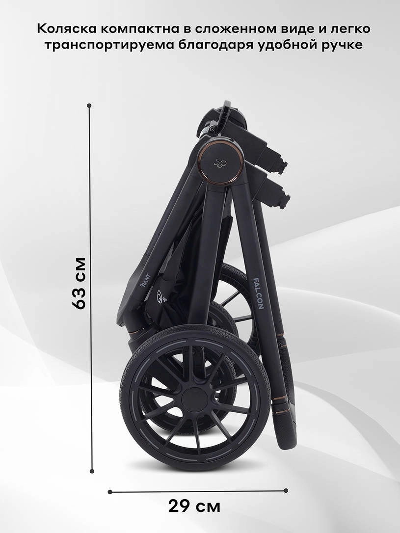 Коляска 2 в 1 Rant Falcon Neo Sage