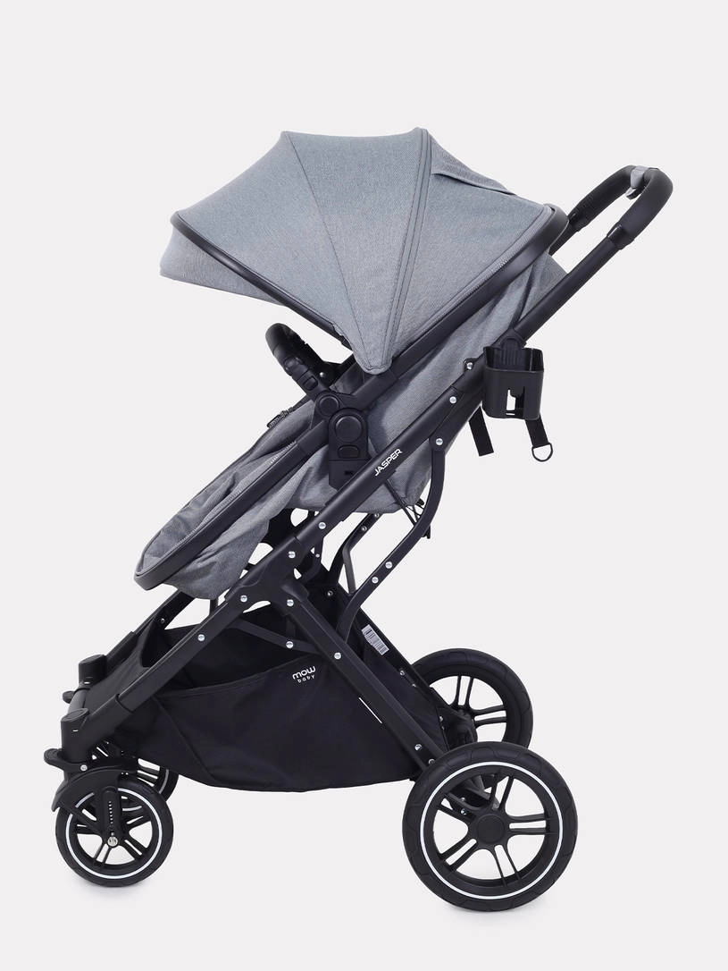 Коляска-трансформер 3 в 1 Mowbaby Jasper Grey