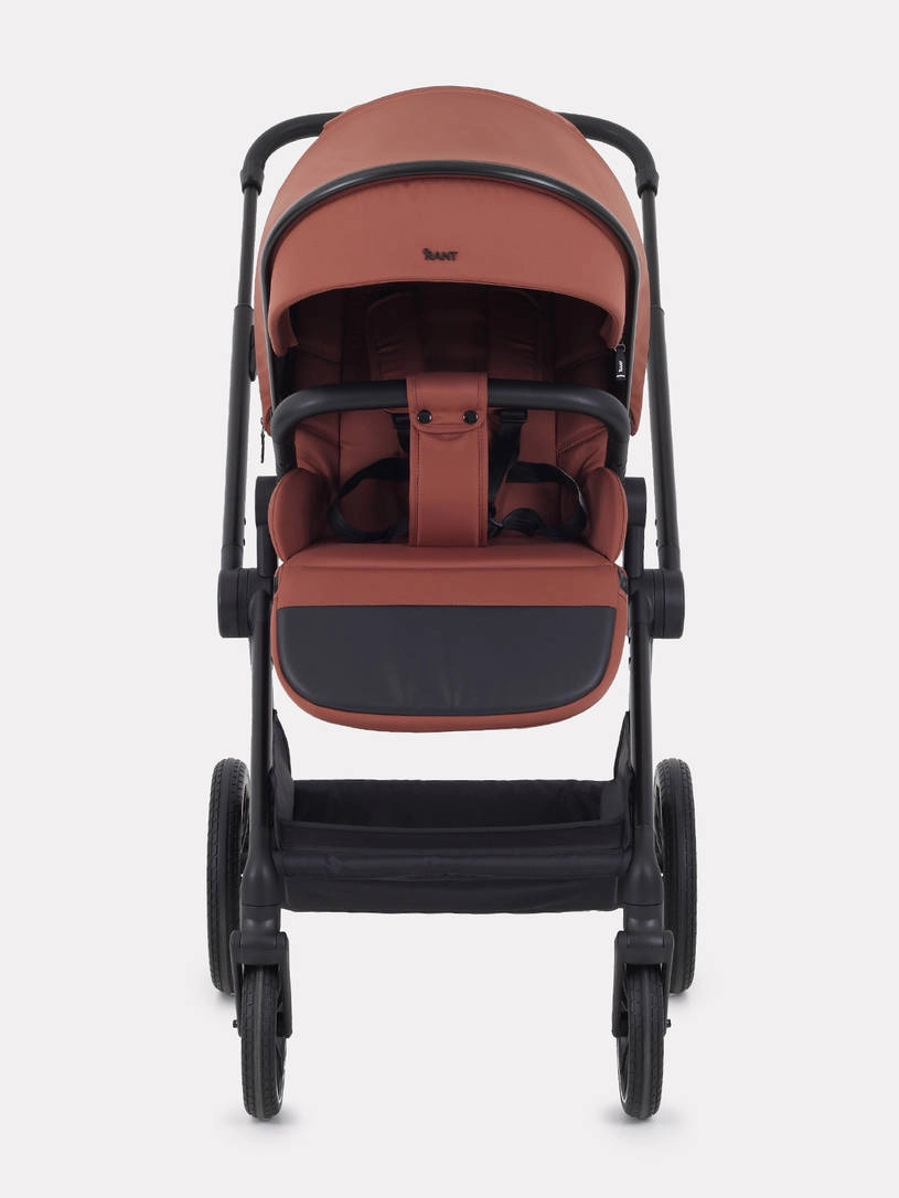 Коляска 2 в 1 Rant Moss Maroon brown