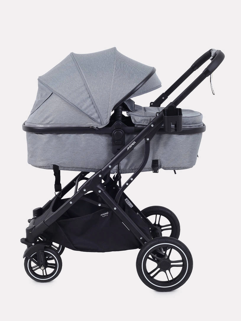 Коляска-трансформер 3 в 1 Mowbaby Jasper Grey