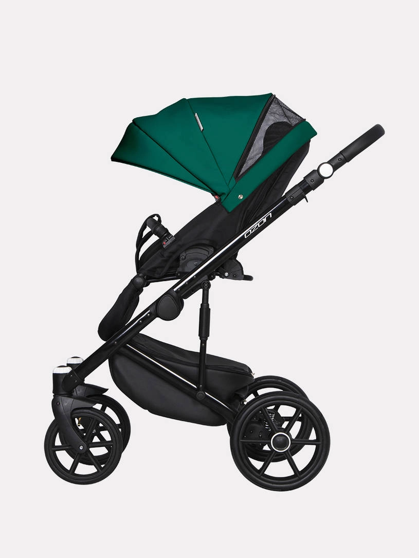 Коляска 2 в 1 Riko Basic Ozon Ecco 22 изумрудный