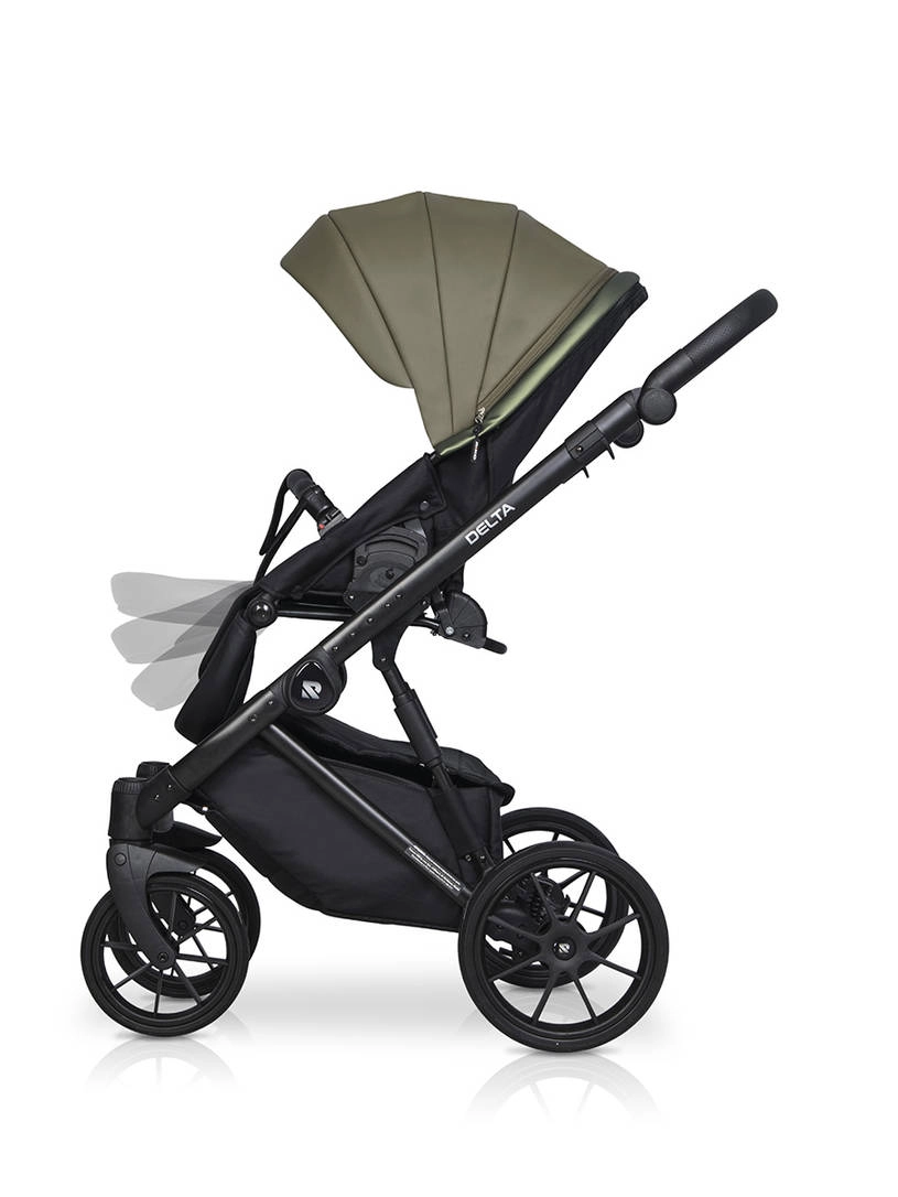 Коляска 2 в 1 RIKO BASIC DELTA ECCO 13 Olive