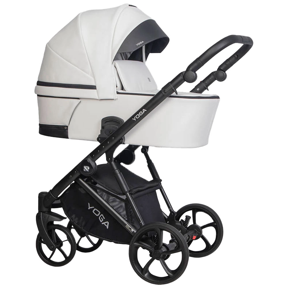 Коляска 3 в 1 Riko Basic Yoga Ecco 11 White, Белый