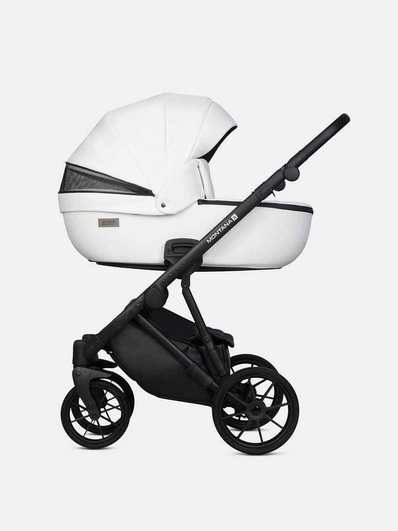 Коляска 2 в 1 Riko Basic Montana Ecco X 11 White