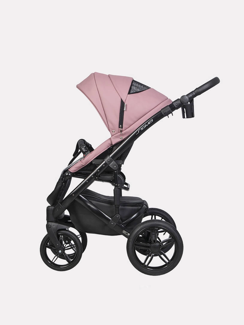 Коляска 2 в 1 Riko Sigma Pro Energy pink