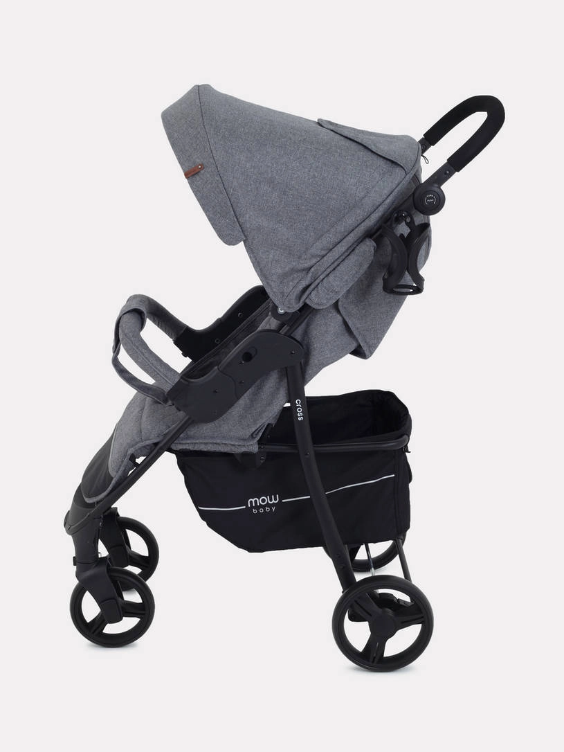 Коляска прогулочная Mowbaby Cross Gold Grey