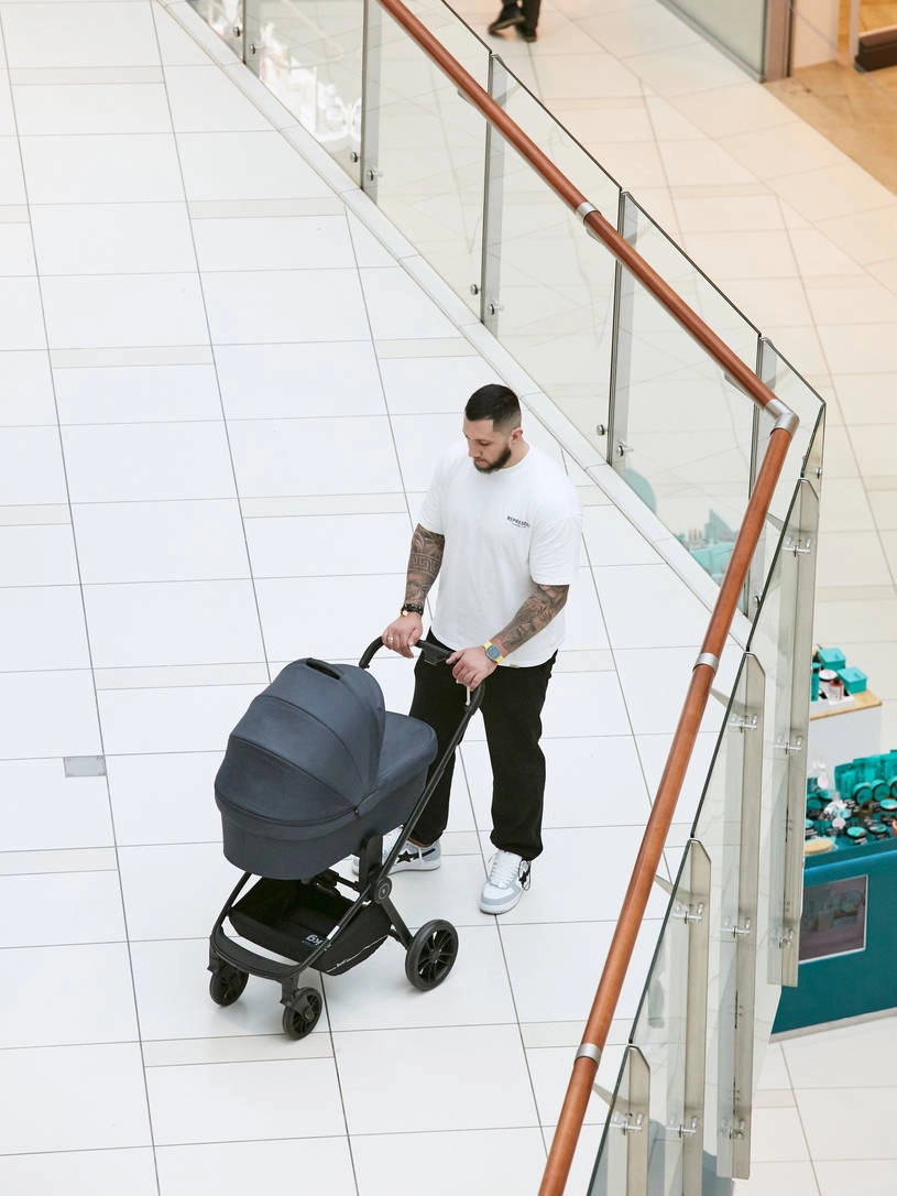 Коляска 3 в 1 Rant Basic Energy Graphite