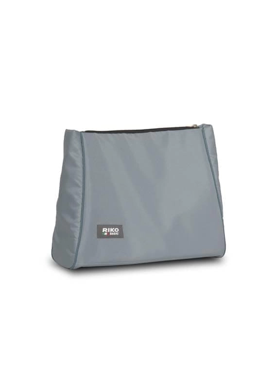 Коляска 2 в 1 Riko Basic Alfa 08 серо-бирюзовый