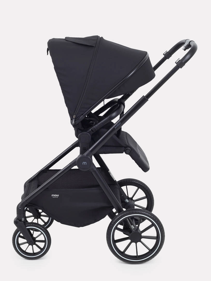 Коляска 3 в 1 Mowbaby Amber Black