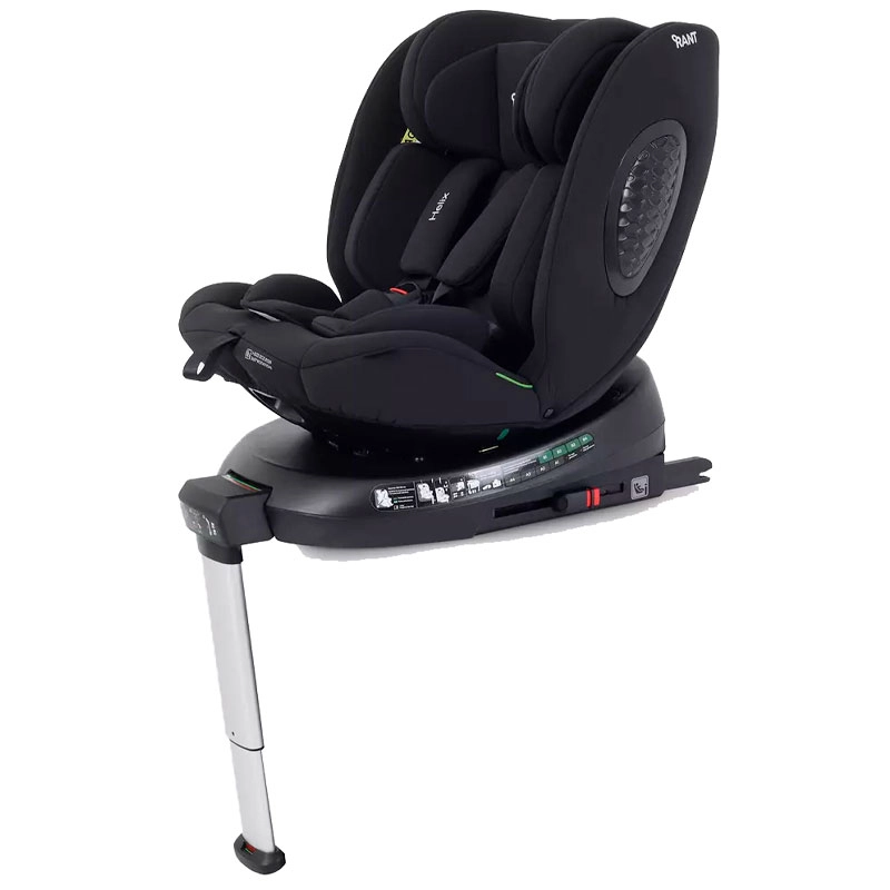 Автокресло Rant Helix isofix группа 0/1/2/3 (40-150 см; 0-36 кг), Black