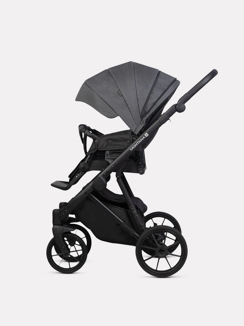 Коляска 2 в 1 Riko Basic Montana X 53 Dark grey