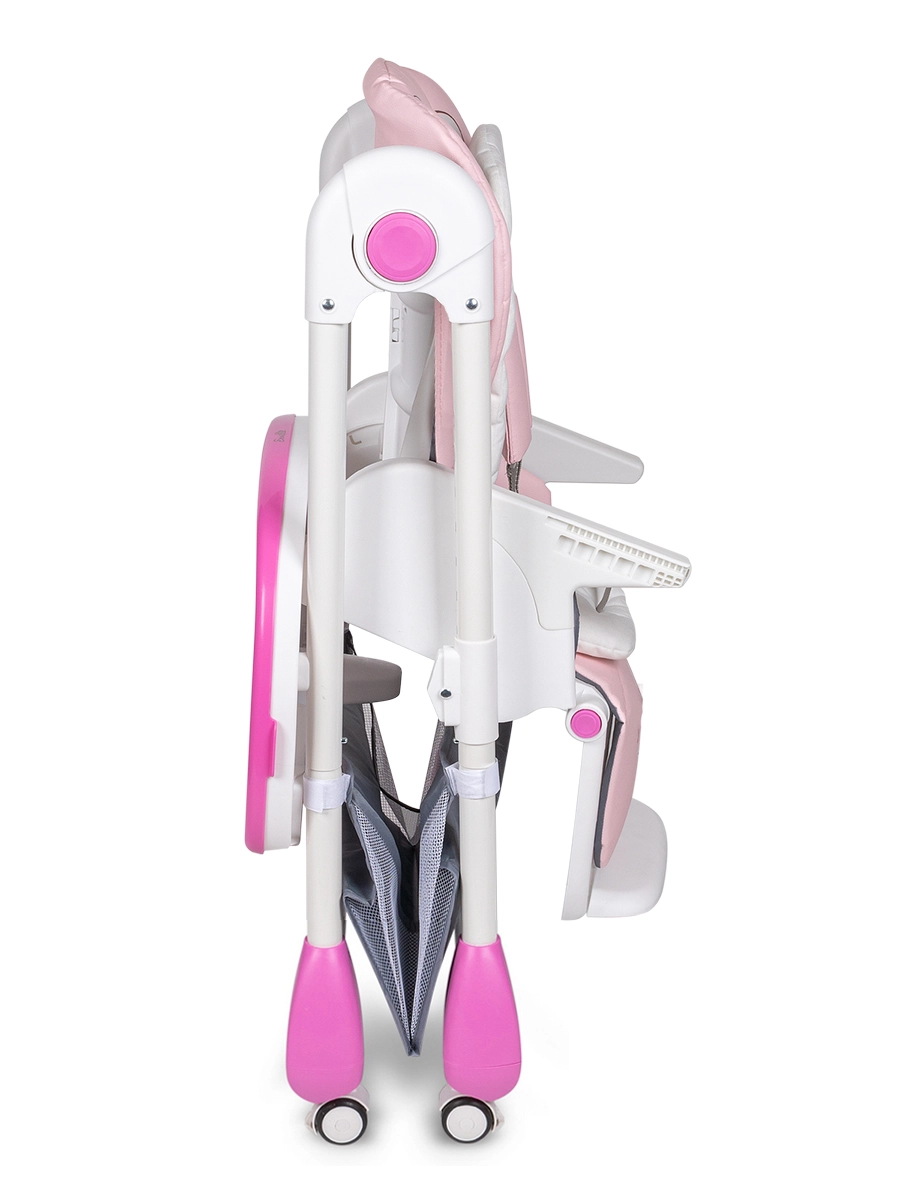 Стульчик для кормления Sevillababy Zoo Pink, розовый, зайчик