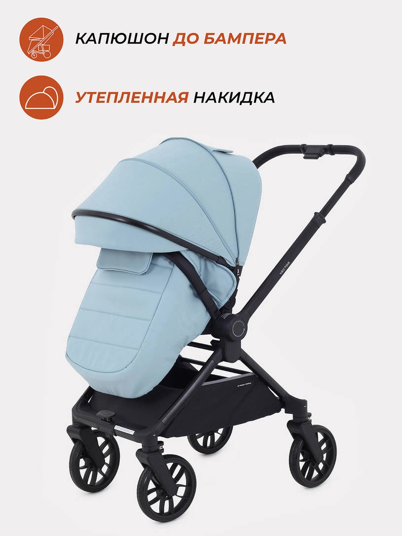 Коляска 2 в 1 Rant Vector Blue
