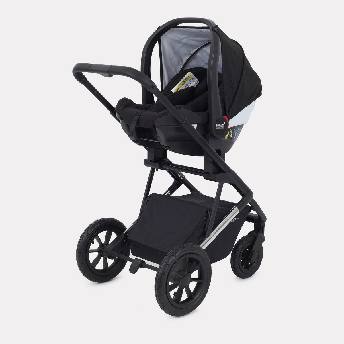КОЛЯСКА 3 В 1 RANT AXIOM BLACK