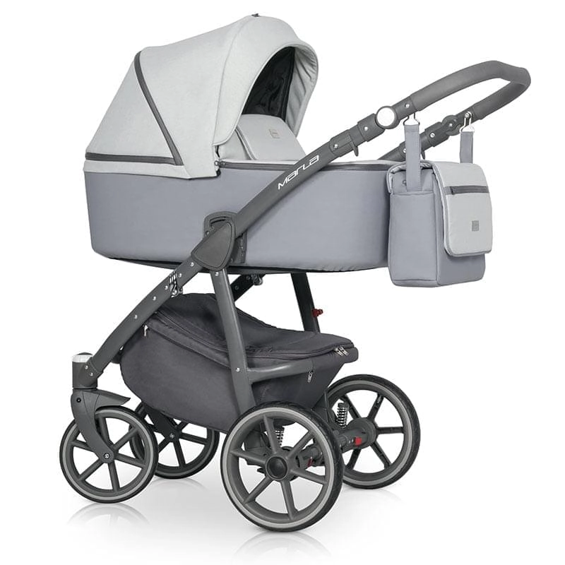 Коляска 2 в 1 Riko Marla 03 серый