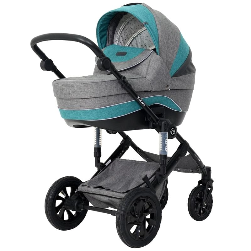 Модульная Коляска 2 в 1 Rant Ballada серо-бирюзовый