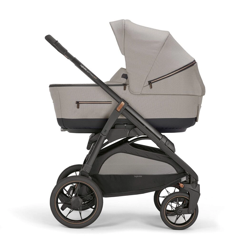 Коляска 3 в 1 i-Size Inglesina Aptica XT New с подставкой под люльку Standup, Tundra Beige