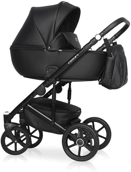 Коляска 3 в 1 Riko Basic Ozon 06 черный