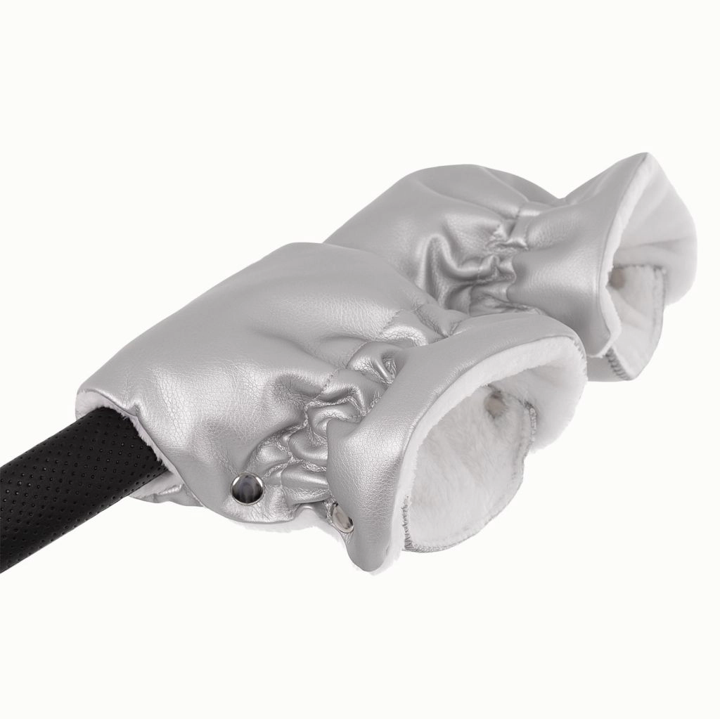 Коляска 2 в 1 Camarelo Zeo Eco, Серебряная кожа (ZEO-07)