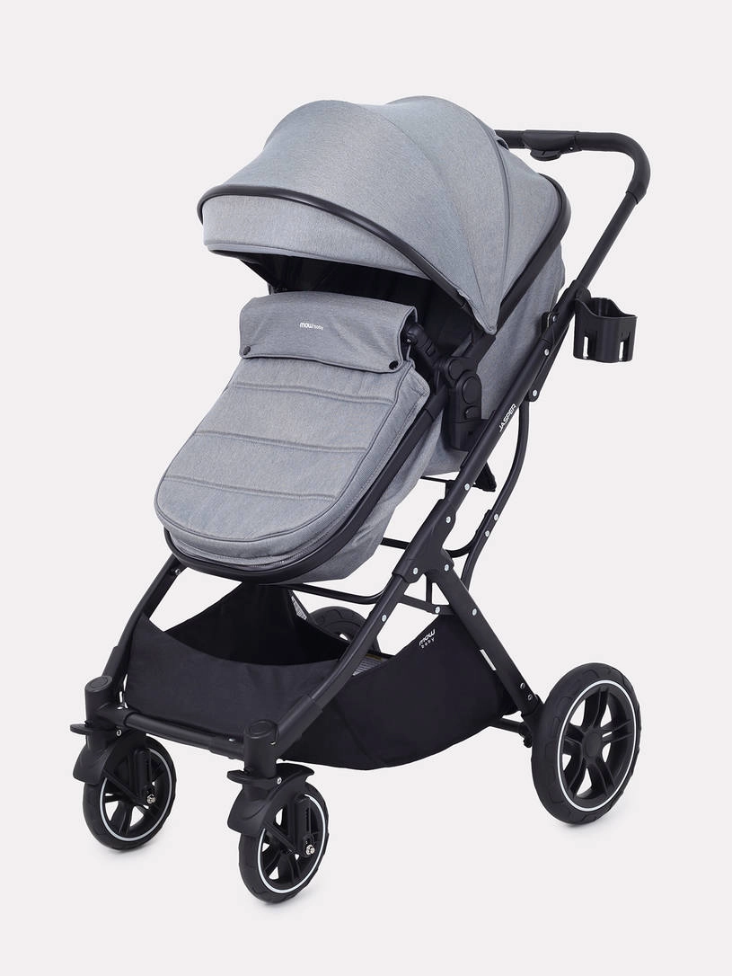 Коляска-трансформер 3 в 1 Mowbaby Jasper Grey