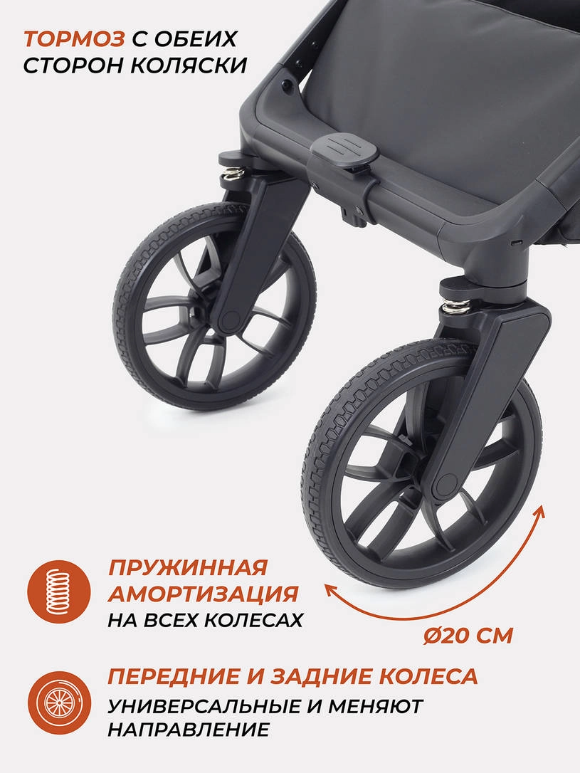 Коляска 2 в 1 Rant Vector Blue