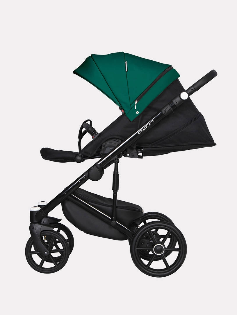 Коляска 2 в 1 Riko Basic Ozon Ecco 22 изумрудный