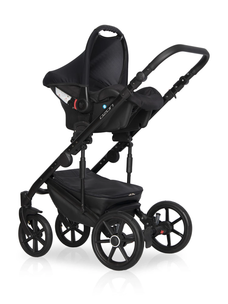 Коляска 3 в 1 Riko Basic Ozon Ecco 22 зеленый