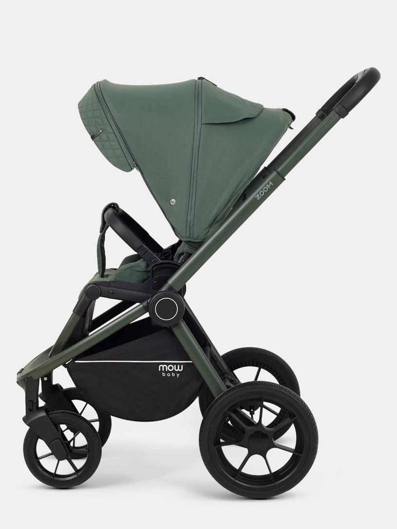 Коляска 2 в 1 Mowbaby Zoom PU Forest green