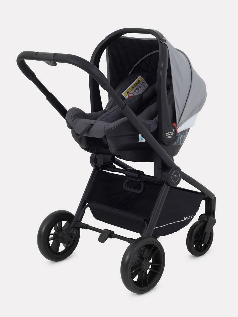 Коляска 3 в 1 Rant Basic Energy Grey 2024