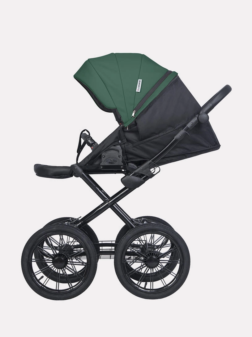 Коляска 2 в 1 Riko Basic Montana Ecco Prestige 13, Emerald