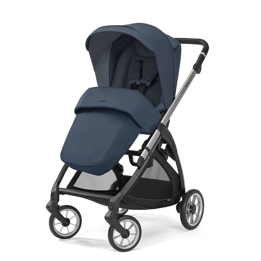 Коляска 3 в 1 i-Size Inglesina Electa с подставкой под люльку Standup, Hudson Blue