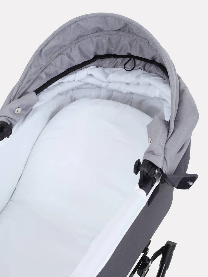 Коляска 2 в 1 Rant Dream Classic 2024 02 темно-серый - светло-серый