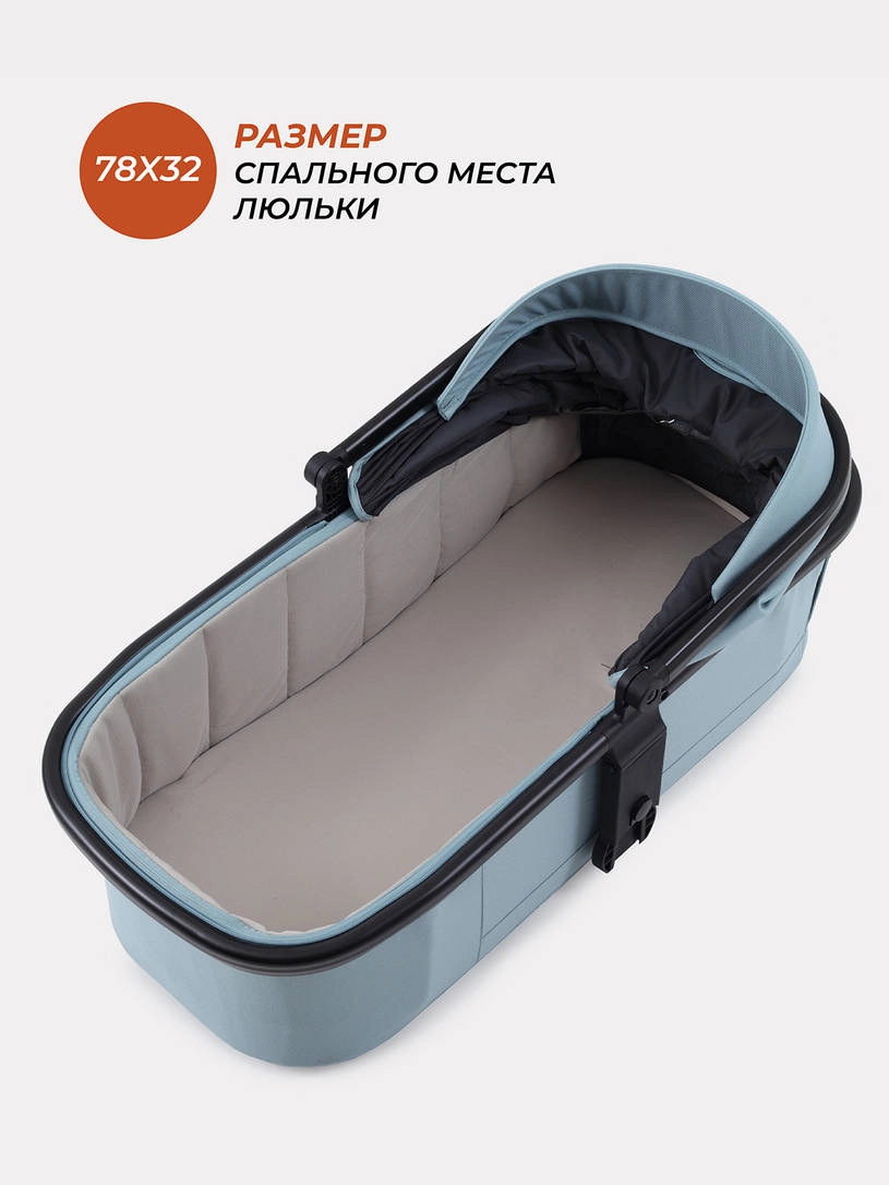 Коляска 2 в 1 Rant Vector Blue